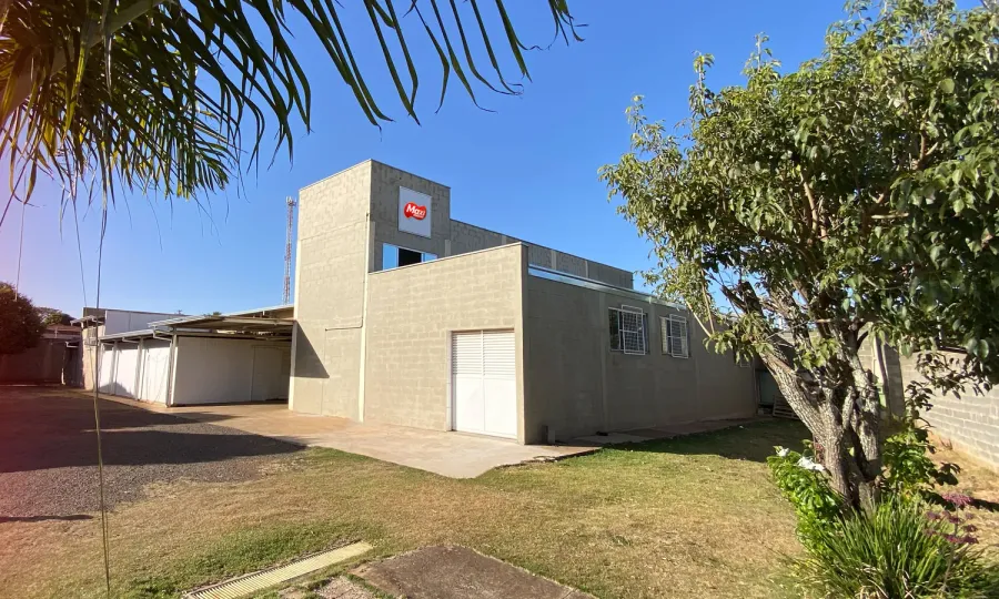 Fachada da fábrica Maxi Massas em Araraquara
